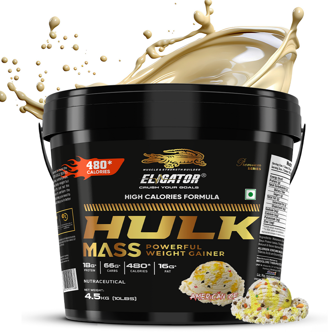HULKMass Powerful Weight Gainer Premium Series 3kg 5kg