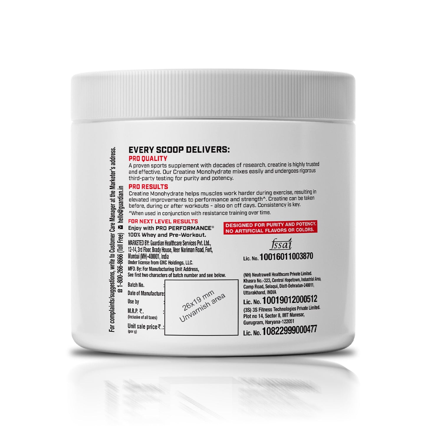 GNC Pro Performance Creatine Monohydrate