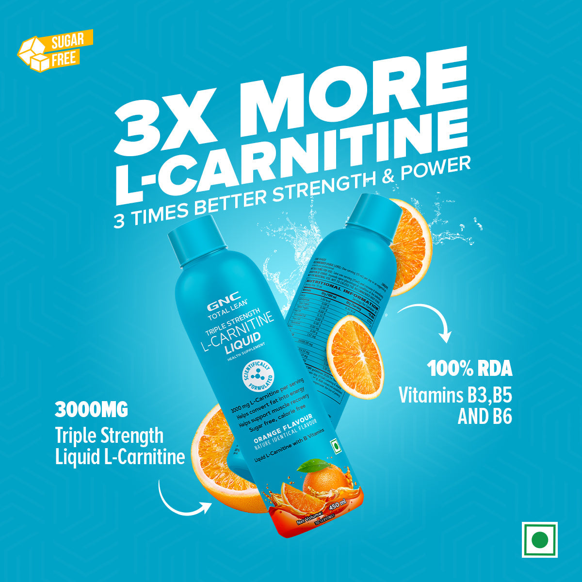 GNC Triple Strength L-Carnitine Liquid