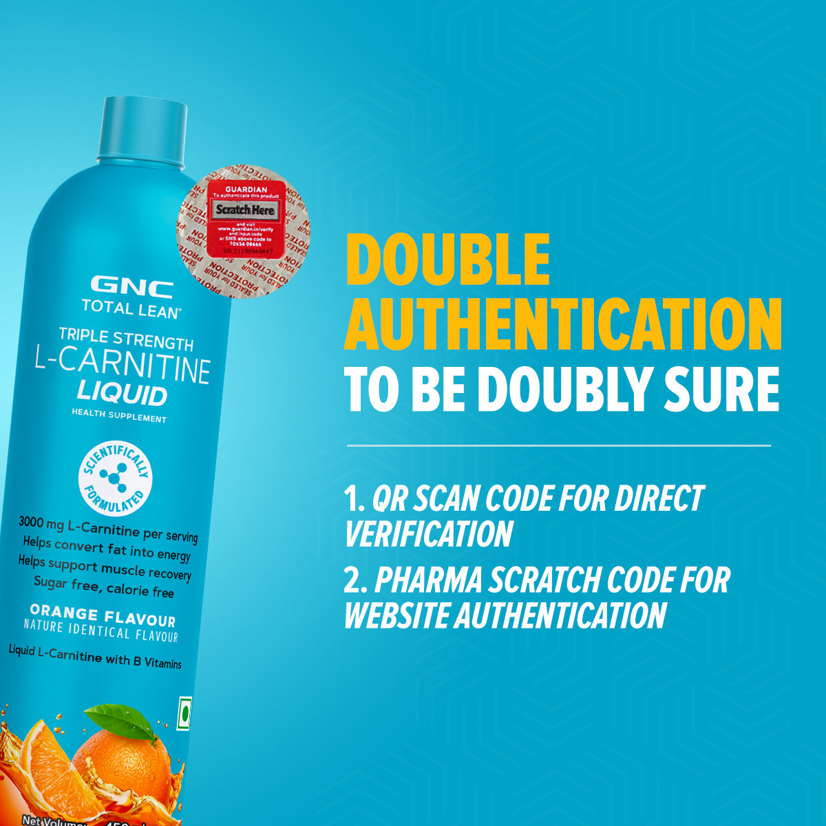 GNC Triple Strength L-Carnitine Liquid