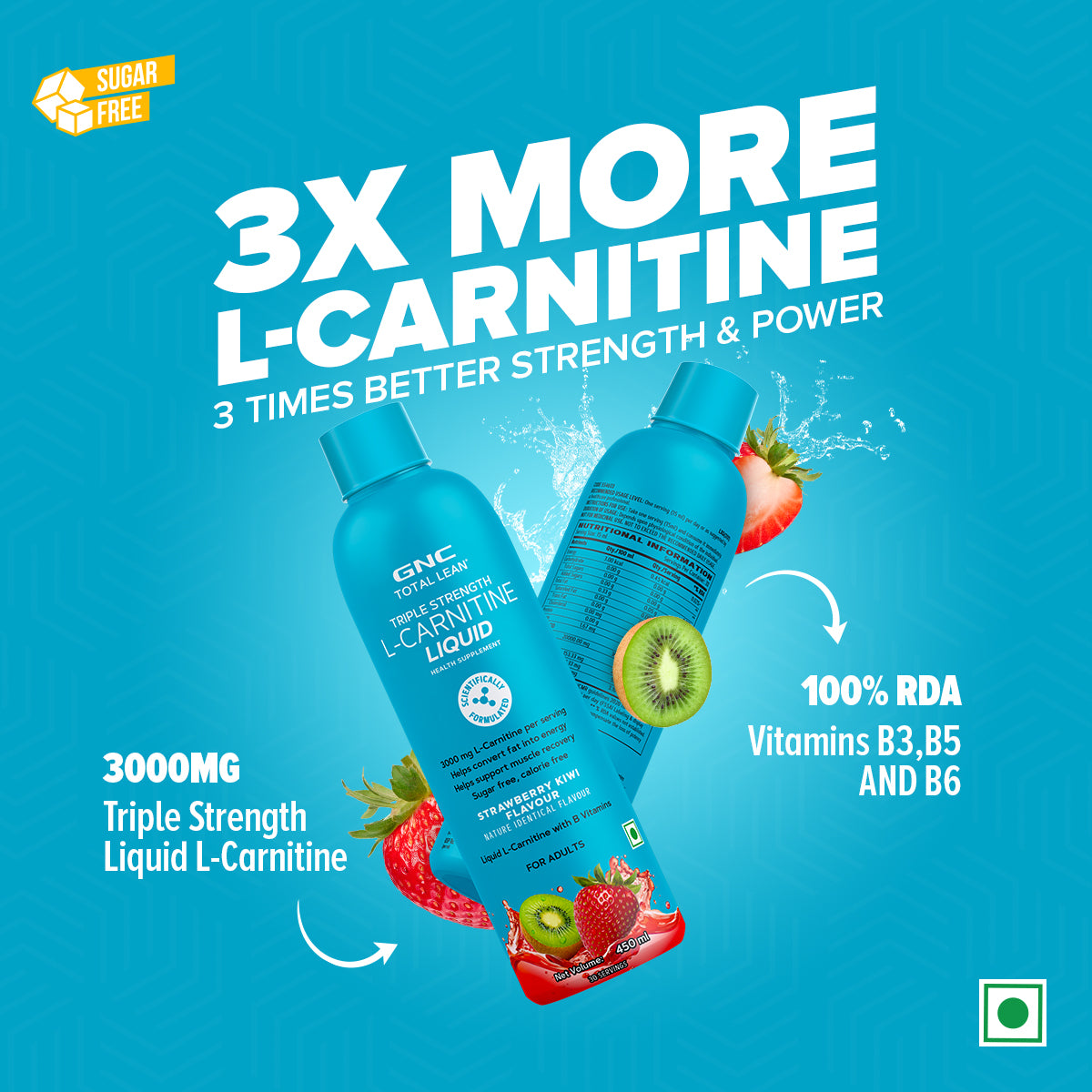 GNC Triple Strength L-Carnitine Liquid