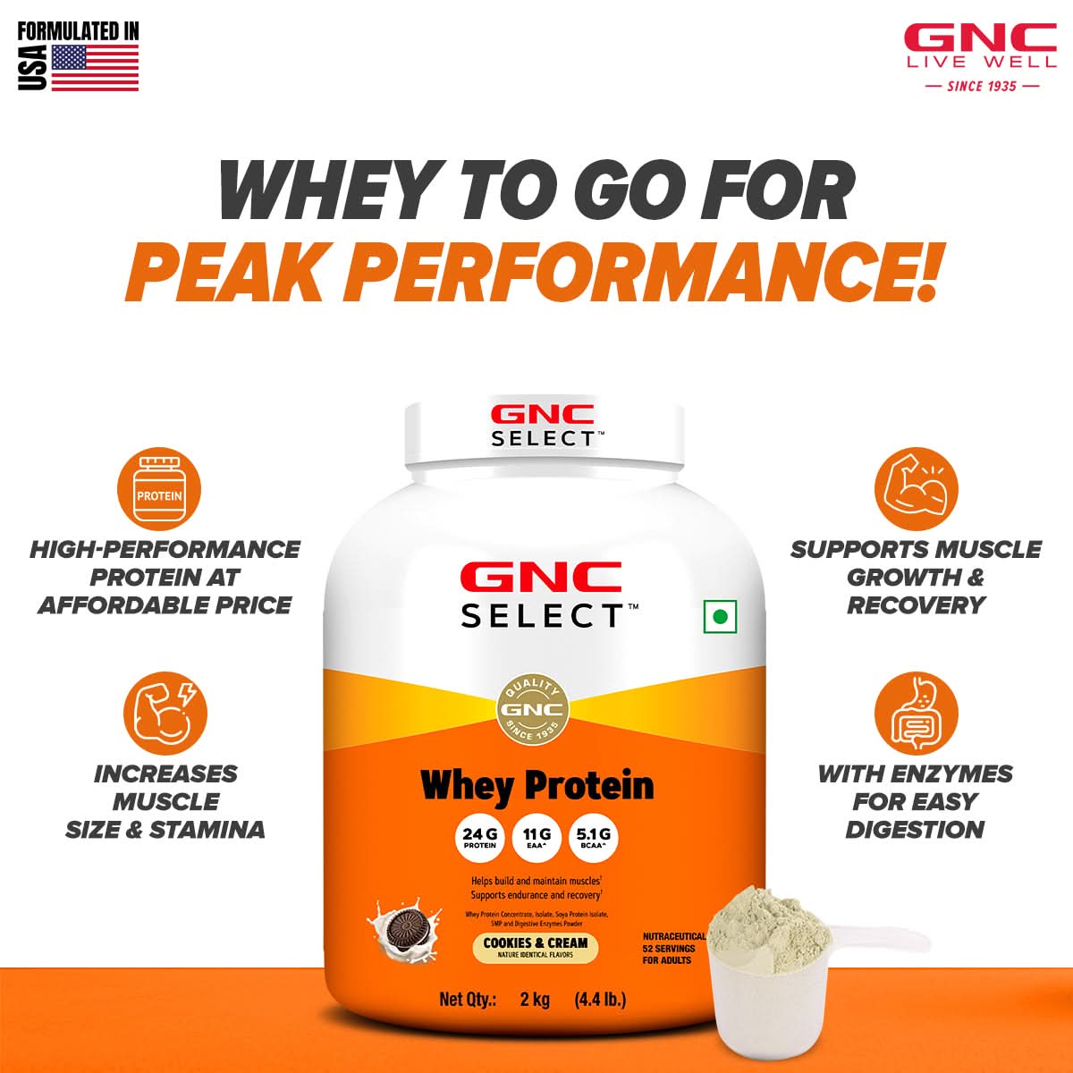 GNC Select Whey Protein
