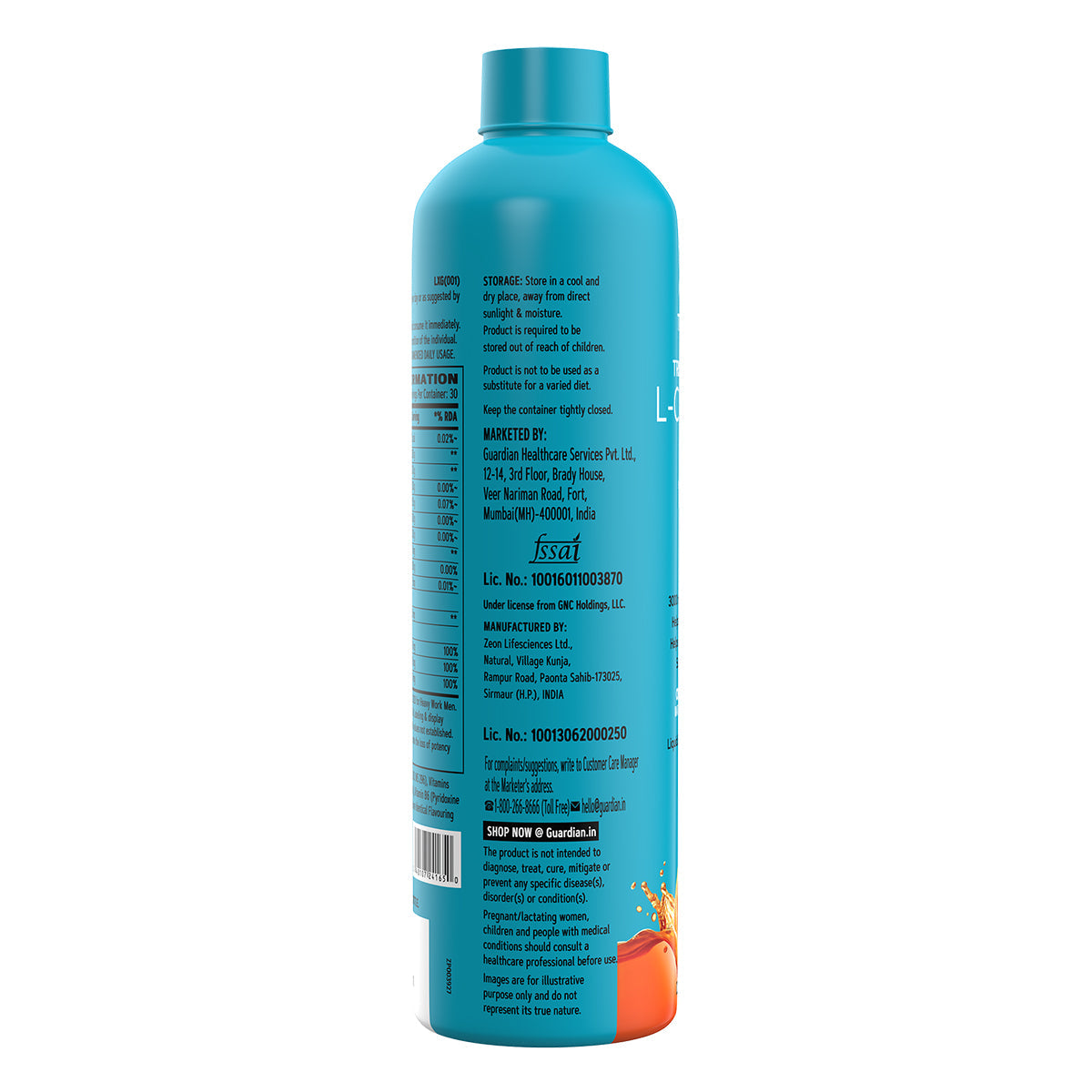 GNC Triple Strength L-Carnitine Liquid