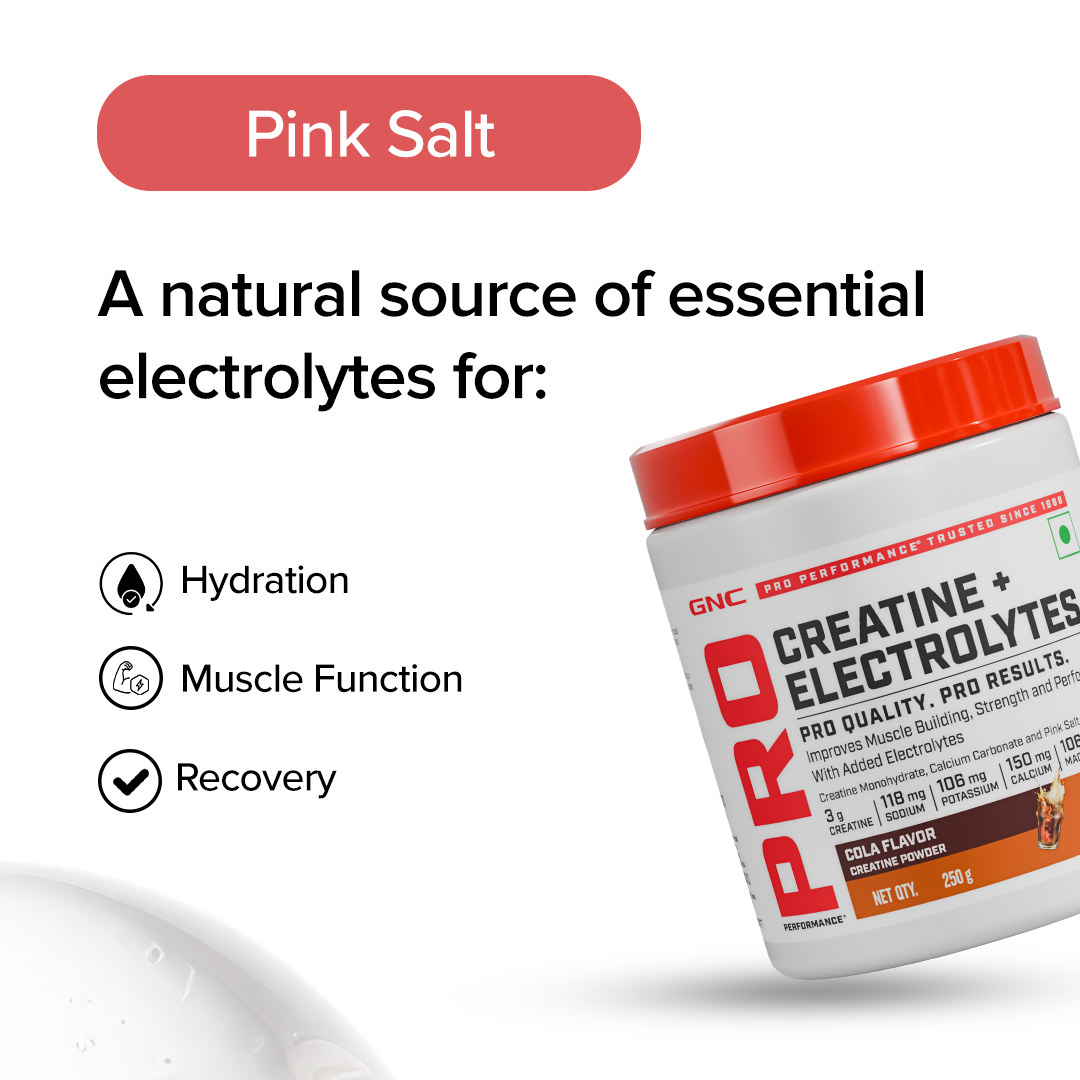 GNC Pro Performance Creatine + Electrolytes 100gm