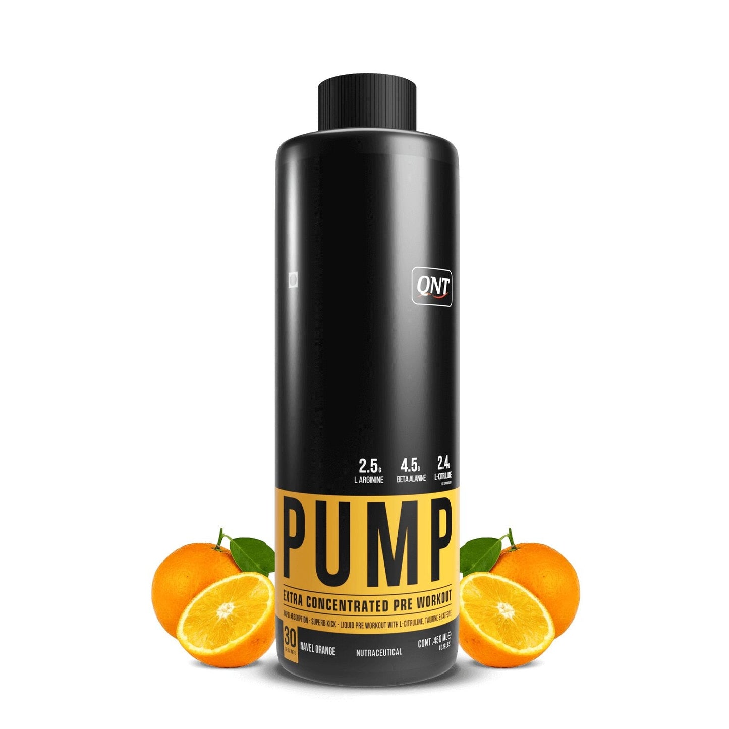 QNT PUMP LIQUID PRE WORKOUT | PEACH, 450ML