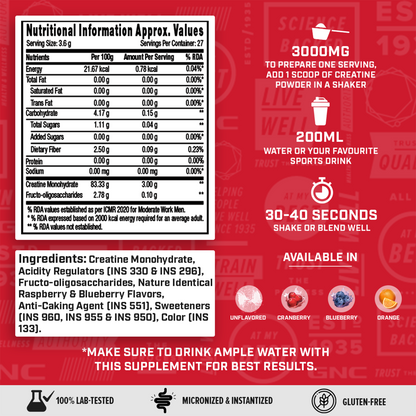 GNC Pro Performance Creatine Monohydrate