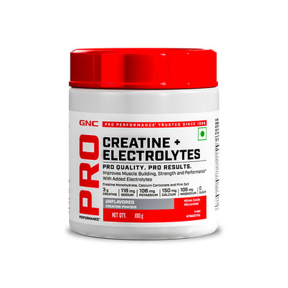 GNC Pro Performance Creatine + Electrolytes 100gm