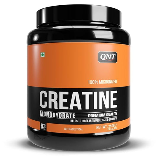 QNT Creatine Monohydrate | 250g | 83 Servings