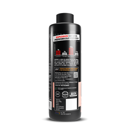 QNT CARNI-PUMP LIQUID PRE WORKOUT WITH L CARNITINE  1L