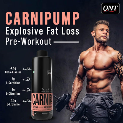 QNT CARNI-PUMP LIQUID PRE WORKOUT WITH L CARNITINE  1L