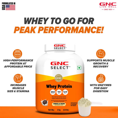 GNC Select Whey Protein