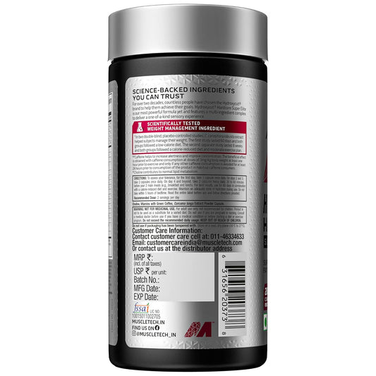Muscletech Hydroxycut Hardcore Super Elite - 100 Capsules