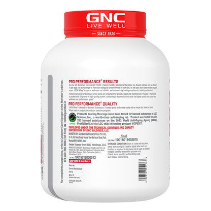 GNC 100% Whey Protein