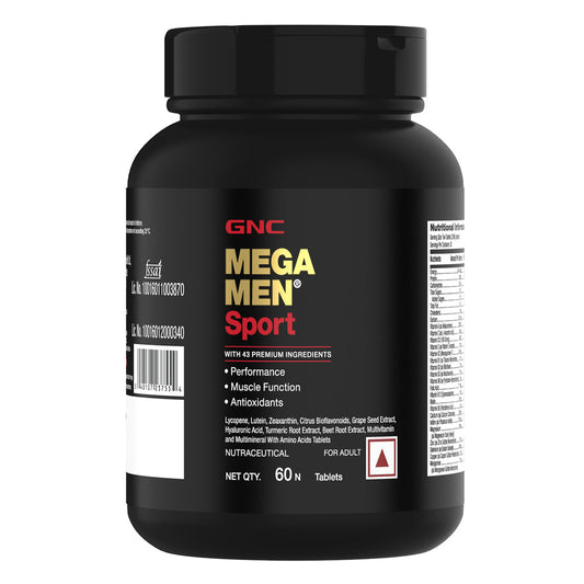 GNC Mega Men Sport Multivitamin 60 Tablets