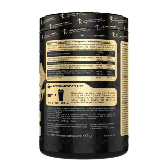 Kevin Levrone Signature Series Shaboom Pump 385 gms
