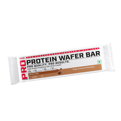 GNC Protein Wafer Bar Chocolate 10g Protein (Pack of 10)