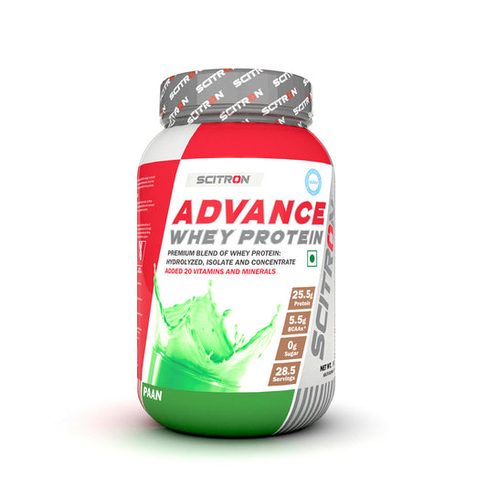 Scitron Advance Whey Protein with 20 Vitamins & Minerals