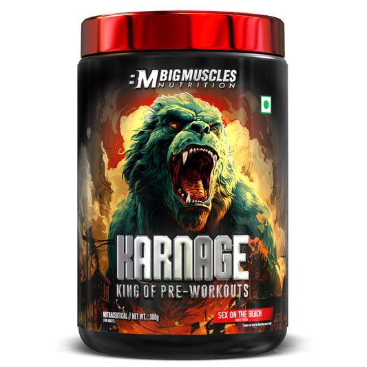 Big Muscle Karnage Pre Workout 300gm