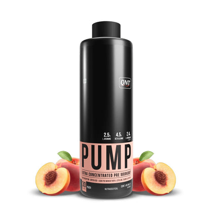 QNT PUMP LIQUID PRE WORKOUT | PEACH, 450ML