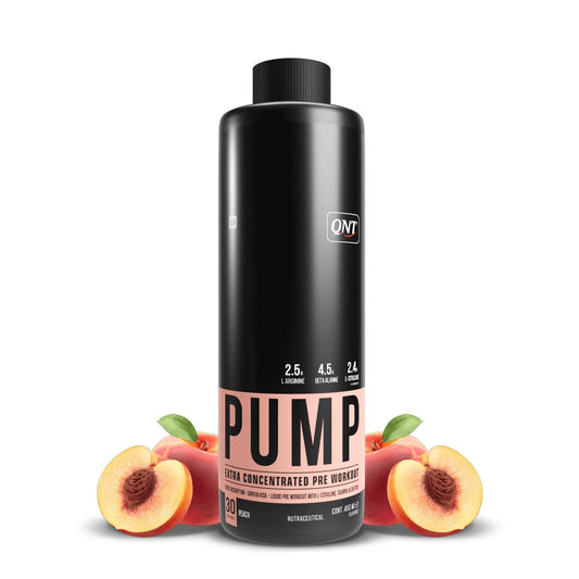 QNT PUMP LIQUID PRE WORKOUT | PEACH, 450ML