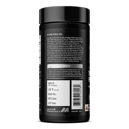 Muscletech™ Platinum 100% Omega Fish Oil Vitamins