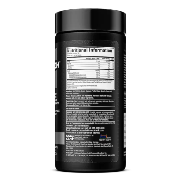 Muscletech™ Platinum 100% Omega Fish Oil Vitamins