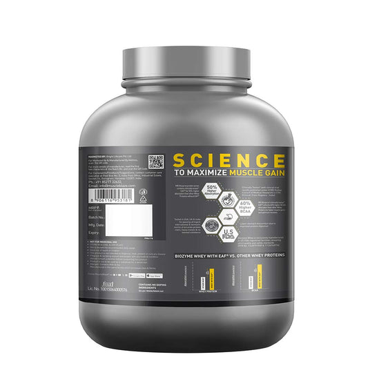MuscleBlaze Biozyme Performance Whey, 2 kg (4.4 lb)
